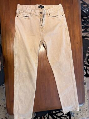 Banana Republic Men's Light Beige Straight Jeans